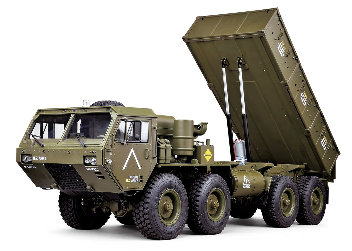 1/12 US 8x8 HEMMT M983 Military Dump Truck Off Road Army RC