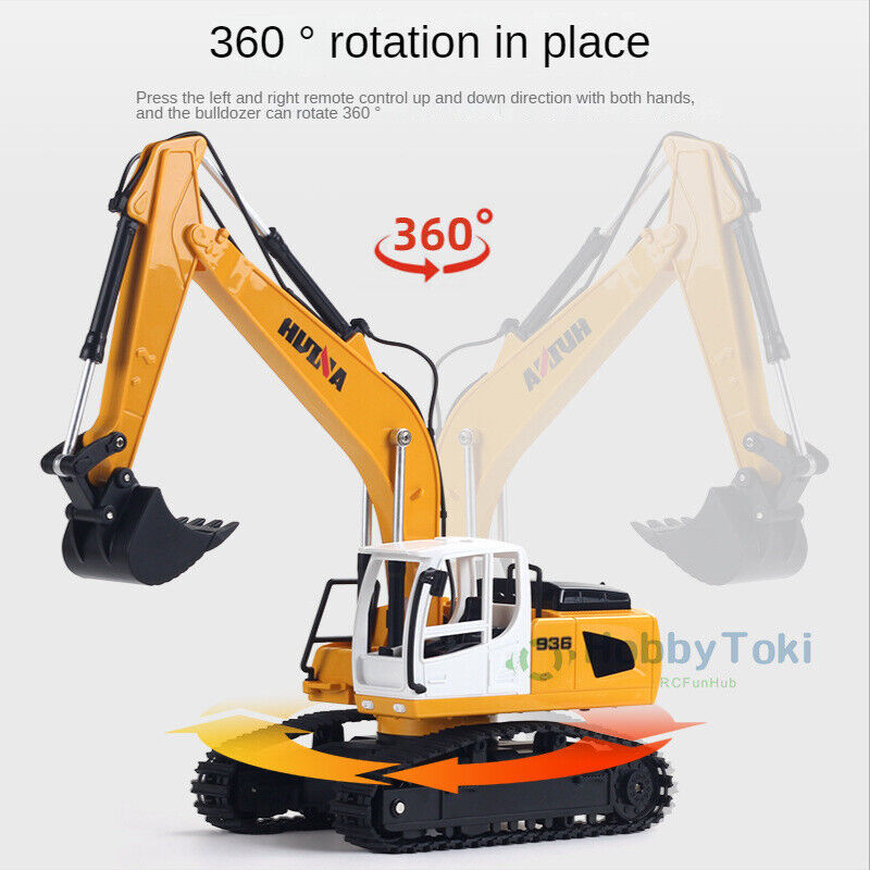 Remote control best sale 360 excavator