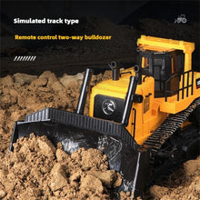 Load image into Gallery viewer, HobbyToki 1/16 RC Bulldozer Truck HUINA 1554
