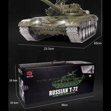 Load image into Gallery viewer, 1/16 Russian Soviet T-72 RC Main Battle WW2 RC Tank
