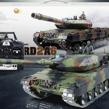 Load image into Gallery viewer, 1/16 Germany Leopard 2A6 RC Military World Battle Tank
