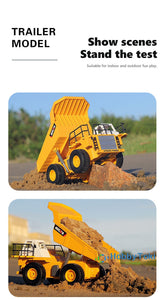 HobbyToki 1/24 Alloy Dumper Dump Truck HUINA 1517