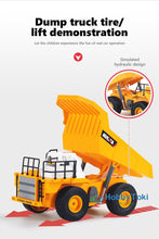 Load image into Gallery viewer, HobbyToki 1/24 Alloy Dumper Dump Truck HUINA 1517
