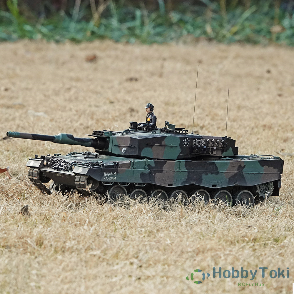 1/16 Germany Leopard 2A4 L2A4 Tank Upgrade Camouflage Version – HobbyToki