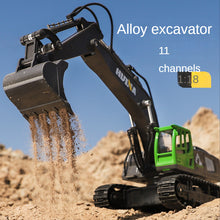 Load image into Gallery viewer, HobbyToki 1/18 RC Alloy Excavator HUINA 1558 NEW
