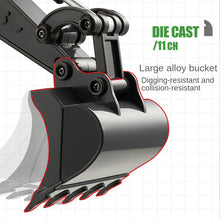 Load image into Gallery viewer, HobbyToki 1/18 RC Alloy Excavator HUINA 1558 NEW
