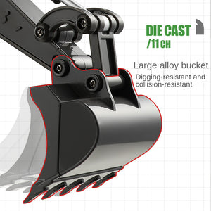 HobbyToki 1/18 RC Alloy Excavator HUINA 1558 NEW