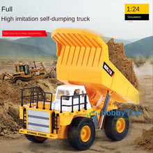 Load image into Gallery viewer, HobbyToki 1/24 Alloy Dumper Dump Truck HUINA 1517
