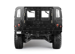 1/10 US American Hummer H1 Alloy Car Civilian Military 4WD 16CH RC Truck Upgrade With Sound and Light HG-P415