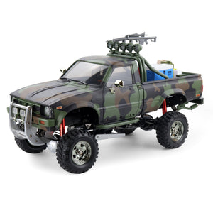 1/10 4WD Pickup MilitaryTruck Middle East 4*4 RC Rally Car HG-P417