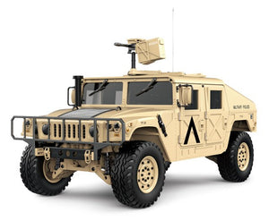 1/10 US Humvee 4x4 Military Truck 4WD 2.4G RC Alloy Car KFOR RTR HG-P408