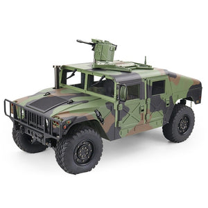 1/10 US Humvee 4x4 Military Truck 4WD 2.4G RC Alloy Car KFOR RTR HG-P408