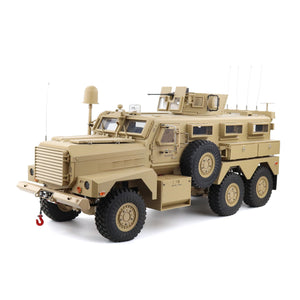 1/12 US 6*6 Explosion Proof Truck MRAP 2.4G RC Alloy Car HG-P602