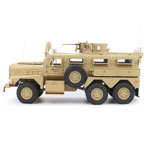 1/12 US 6*6 Explosion Proof Truck MRAP 2.4G RC Alloy Car HG-P602