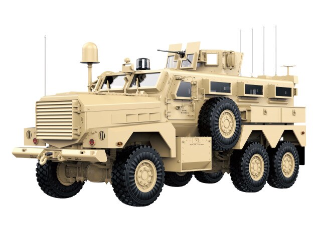 1/12 US 6*6 Explosion Proof Truck MRAP 2.4G RC Alloy Car HG-P602