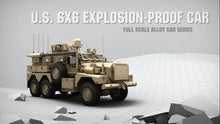 Load image into Gallery viewer, 1/12 US 6*6 Explosion Proof Truck MRAP 2.4G RC Alloy Car HG-P602
