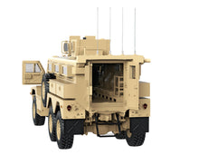 Load image into Gallery viewer, 1/12 US 6*6 Explosion Proof Truck MRAP 2.4G RC Alloy Car HG-P602
