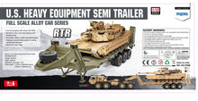 Load image into Gallery viewer, 1/12 US M747 Heavy Military Semi Trailer 2.4G RC Full Scale Alloy Car HG-P806
