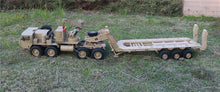 Load image into Gallery viewer, 1/12 US M747 Heavy Military Semi Trailer 2.4G RC Full Scale Alloy Car HG-P806
