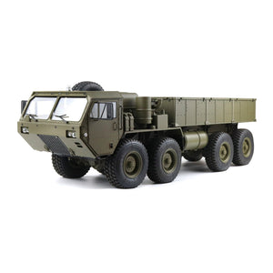 1/12 US 8x8 HEMMT M977 Military Truck Heavy Expanded Mobility Tactical Off Road Army Car HG-P801