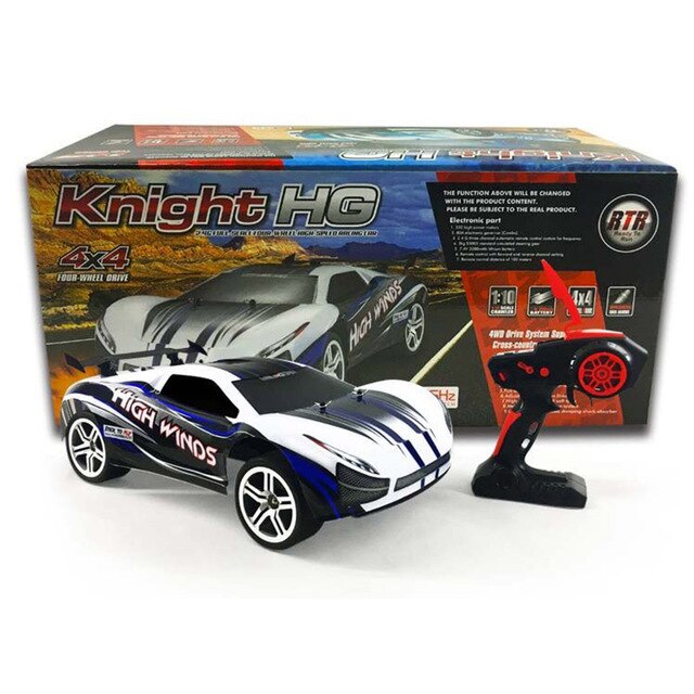 1:10 High Speed Flat Road Sport RC CAR 4WD 2.4G RC RTR Knight High Winds HG-103