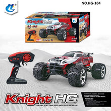 Load image into Gallery viewer, 1:10 High Speed Big Foot RC CAR 4WD 2.4G RC RTR Track Star Truck HG-104
