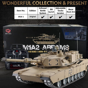 1/16 USA M1A2 Abrams RC Main Battle Tank