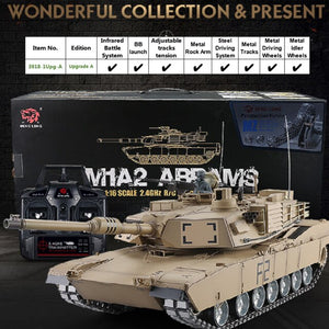 1/16 USA M1A2 Abrams RC Main Battle Tank