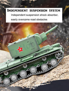 1/16 KV-2 Soviet Heavy RC Tank RTR WW2 HL-3949