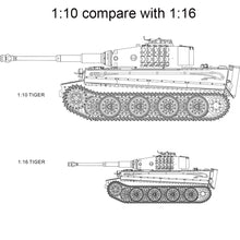 Load image into Gallery viewer, 1/10 German Tiger 1 Late Version Michael Wittmann Heavy Tank WW2
