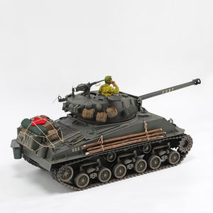 1/10 FURY Shermann M4A3E8 Heavy Hand-Made Tank