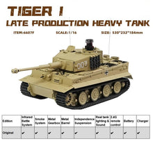 Load image into Gallery viewer, 1/16 German Tiger 1 Late Version Michael Wittmann Heavy Tank
