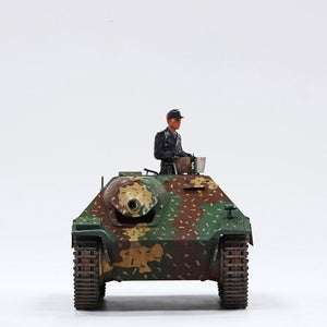 1/10 Hetzer German Light Tank Destroyer Jagdpanzer 38 Hand-Made WW2 Panzer