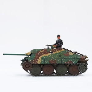 1/10 Hetzer German Light Tank Destroyer Jagdpanzer 38 Hand-Made WW2 Panzer