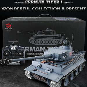 1/16 German Tiger 1 Heavy Tank  RTR WW2 Military Army Model Tanks Hobby Grade HL