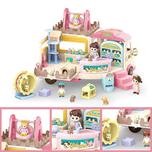 Load image into Gallery viewer, Educational Glide Music Pet Car Pretend Play Kitchen Toy Set
