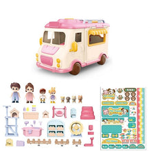 Load image into Gallery viewer, Educational Glide Music Pet Car Pretend Play Kitchen Toy Set
