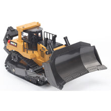 Load image into Gallery viewer, 1/16 RC Bulldozer Alloy Truck Model HobbyToki HUINA 1569
