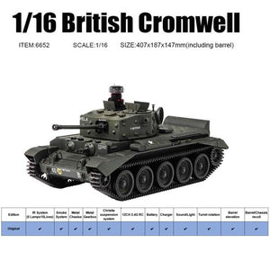 1/16 British Cromwell  RC Tank WWII