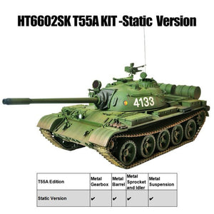 1/16 Russian Metal T55A Medium Soviet Tank