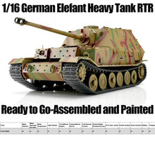 Load image into Gallery viewer, 1/16 German Elefant Heavy RC Tank
