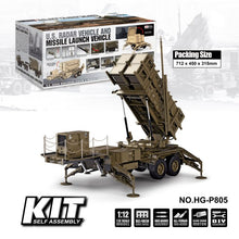 Load image into Gallery viewer, 1/12 USA Missile Launcher Car Radar Military Truck HG-804 805
