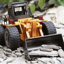 Load image into Gallery viewer, HobbyToki 1/18 Alloy RC Tractor Truck Bulldozer HUINA 1520
