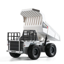 Load image into Gallery viewer, HobbyToki 1:24 RC Alloy Dumper Dump Truck 9CH HUINA 1668
