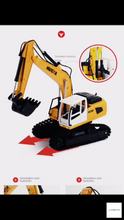 Load image into Gallery viewer, HobbyToki 1/24 2.4G 6CH RC Excavator HUINA 1516
